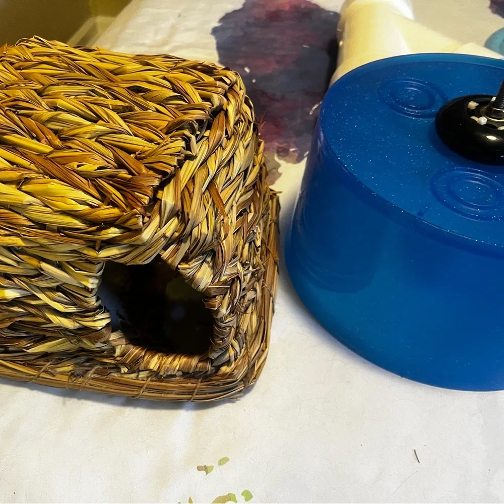 Small animal toys, bedding, wheels, temperature gauges etc.